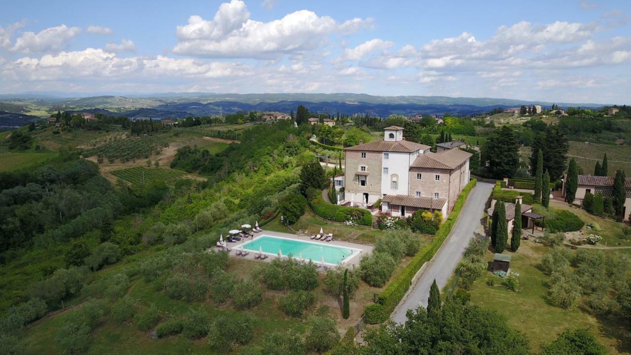 Castello Di Fulignano Soarzio Panoramic Apartment San Gimignano Bagian luar foto