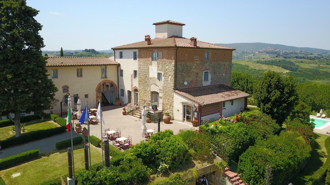 Castello Di Fulignano Soarzio Panoramic Apartment San Gimignano Bagian luar foto