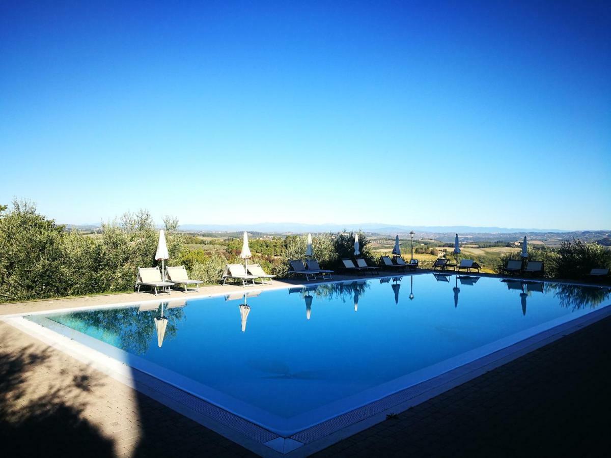 Castello Di Fulignano Soarzio Panoramic Apartment San Gimignano Bagian luar foto