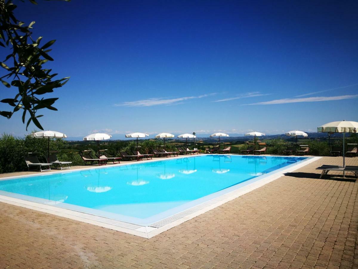 Castello Di Fulignano Soarzio Panoramic Apartment San Gimignano Bagian luar foto